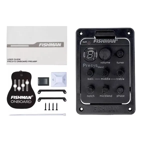Captador Fishman 301 Presys Blend Piezo Rastilho Foto 1