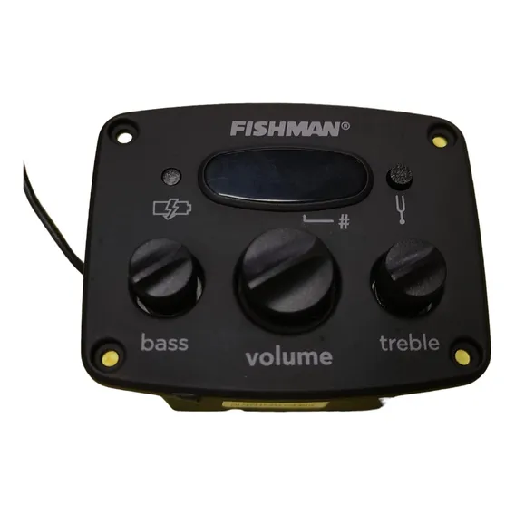 Captador Fishman Mini Isys Modelo Cavaco Violao Cor Preto Foto 1