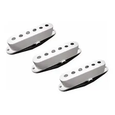 Captador Guitarra Stratocaster Kit 3 Single Branco Foto mini 1