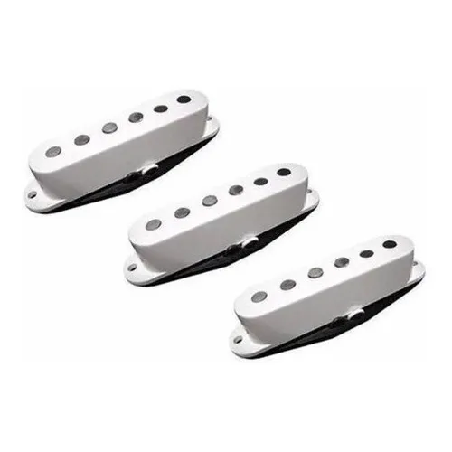Captador Guitarra Stratocaster Kit 3 Single Branco Foto 1