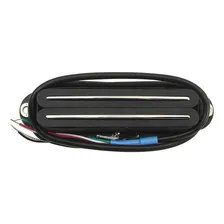 Captador Hot Rails Humbucker Mini Duplo Preto Braço Meio Foto mini 1