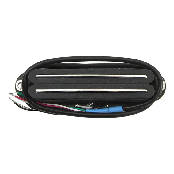 Captador Hot Rails Humbucker Mini Duplo Preto Braço Meio Foto 1