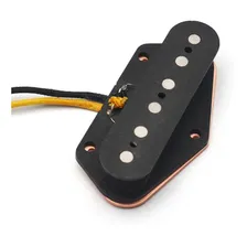 Captador Para Telecaster Belcat Guitarra Telecaster Alnico 5 De 6 Cordaspreto Foto mini 3