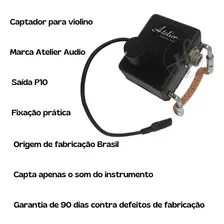 Captador Para Violino Atelier Audio Foto mini 2