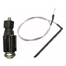 Captador Rastilho Piezo Eletrico Violão Aço Ou Nylon + Jack Foto  mini 1