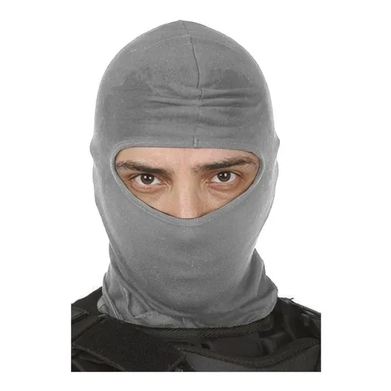 Capuz Touca Ninja Balaclava Kart Motoqueiros Cor Cinza Foto 1