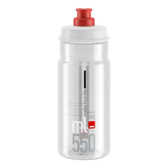 Caramanhola Garrafinha Garrafa Elite Jet 550ml 2021 - Cores Cor Transparente Foto 1