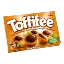 Caramelo Recheado Com Avelã E Creme De Avelã Toffifee 125g Foto mini 3