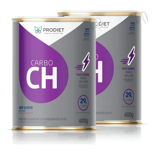 Carboch 400g Kit 2 Prodiet sem sabor Foto 1