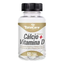 Carbonato Calcio + Vitamina D3 1000mg 60 Cap Osteoporose Sabor Sem sabor Foto mini 1