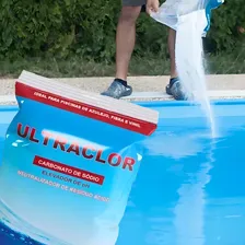 Carbonato De S贸dio Granulado 2kg Para Piscina Ultraclor Foto mini 2