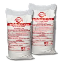 Carbonato Sódio 4kg Elevação Ph Limpeza Piscina Kit Com 2 Foto mini 1