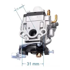 Carburador Completo Roçadeiras Importadas 33cc Tekna Vulcan Foto mini  3