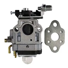 Carburador Rocadeira Garthen Cg261b Com Junta Brida Foto  mini 1