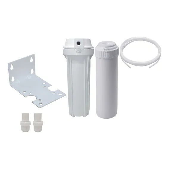 Carcaça 10 Com Suporte + Cartucho Recarregável Sem Resina Cor Branco N/a Foto 1