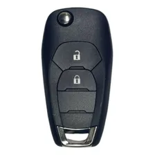 Carcaça Chave Canivete Chevrolet Gm 2 Botões - Compatível Com Onix, Cruze, S10, Spin, Cobalt 2018-2020 Foto mini 1