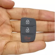 Carcaça Chave Capa Botão Tecla Para Canivete Hyundai Hb20, Hb20s, Hb20x - 3 Botões, Encaixe Perfeito, Alta Durabilidade, Design Original Foto mini 4
