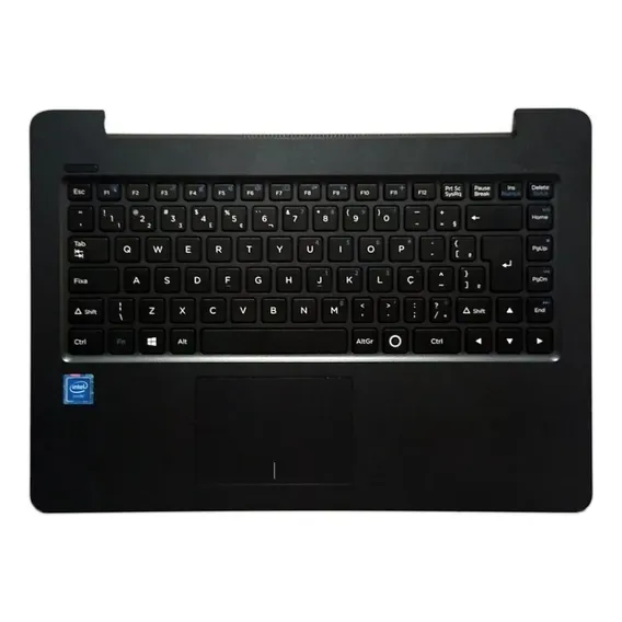 Carcaça Com Teclado Notebook Positivo Stilo Xc3550 Xc3570 Cor Preto Foto 1