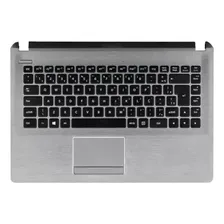 Carcaça Com Teclado Notebook Positivo Stilo Xr3000 Xr3008 Cor Cinza Foto  mini 1