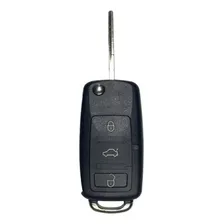 Carcaça Controle Chave Canivete Alarme Olimpus Led Vermelho P/ Vw Gol G1-g4 433mhz - Inclui Logo Vw Foto mini 2