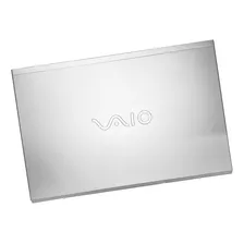 Carcaça Superior Com Dobradiças Notebook Vaio F15 Vjf157f11x Cor Prateado Foto mini 1
