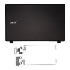 Carcaça Tampa Da Tela + Dobradiças Acer E5-511 E5-571 E5-531 Cor Preto Foto  mini 1