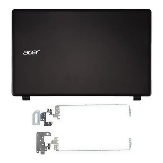 Carcaça Tampa Da Tela + Dobradiças Acer E5-511 E5-571 E5-531 Cor Preto Foto 1