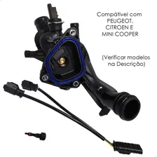 Carcaça Válvula Termostática Thp 1,6 Turbo Ds3 308 3008 4008 Foto mini 3