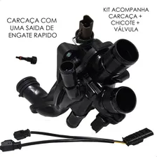 Carcaça Válvula Termostática Thp 1,6 Turbo Ds3 308 3008 4008 Foto mini 2