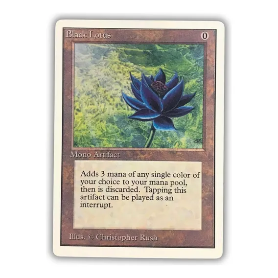 Card Magic The Gathering - Black Lotus - Ultra Rare Proxy Foto 1