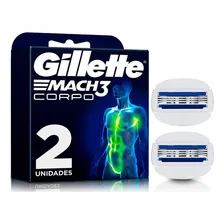 Carga De Aparelho Corpo Gillette Mach3 2 Unidades Foto mini 1
