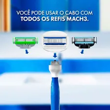 Carga De Aparelho Corpo Gillette Mach3 2 Unidades Foto mini 3