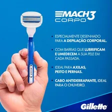 Carga De Aparelho Corpo Gillette Mach3 2 Unidades Foto mini 2