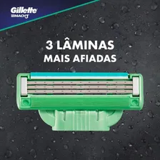 Carga Gillette Mach 3 Sensitive com 4 unidades Foto mini 4