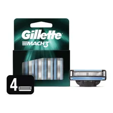 Carga Gillette Mach3 com 4 unidades Foto mini  2