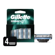 Carga Gillette Mach3 com 4 unidades Foto mini 2