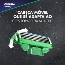 Carga para aparelho de barbear Mach3 Sensitive 16un Gillette Foto mini 4