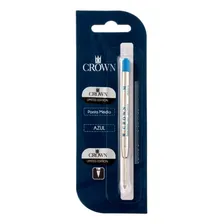 Carga Refil Caneta Crown Tipo Parker Esfero Azul Foto mini 2