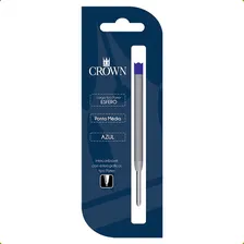 Carga Refil Caneta Crown Tipo Parker Esfero Azul Foto mini 3