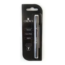 Carga Refil Roller Caneta Crown Preta Ca22007p Foto mini 1