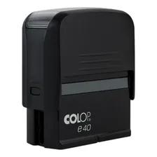 Carimbo Acorde Violão 23x59mm Automático Colop E40 Tinta Preto Exterior Preto Foto mini 1