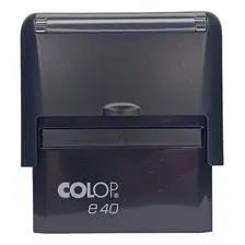 Carimbo Acorde Violão 23x59mm Automático Colop E40 Tinta Preto Exterior Preto Foto mini 2