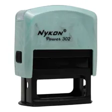 Carimbo Automatico Nykon 302 Black Foto mini 1
