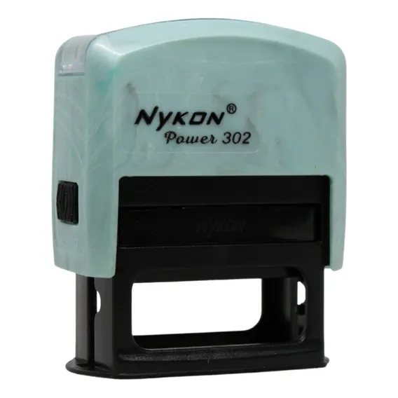 Carimbo Automatico Nykon 302 Black Foto 1