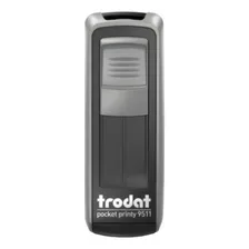 Carimbo Bolso Pocket Stamp Trodat Personalizado Tinta Cinza Exterior Sortidas Foto mini 1