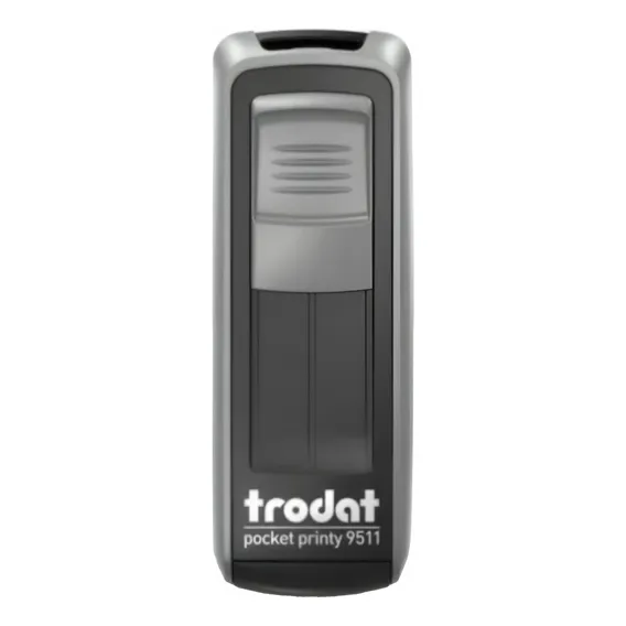 Carimbo Bolso Pocket Stamp Trodat Personalizado Tinta Cinza Exterior Sortidas Foto 1