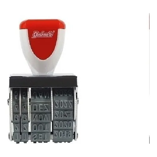 Carimbo Datador Manual Para Validade E Embalagens 5mm Foto 1