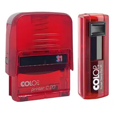 Carimbo De Bolso + Carimbo Automatico Personalizado Colop Foto mini 1