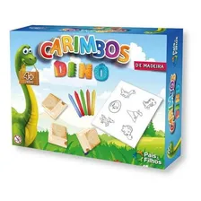 Carimbo De Madeira Dino - Pais & Filhos Foto mini 1