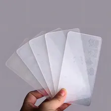 Carimbo De Silicone Para Placas De Unhas+uma Placa Foto mini  2